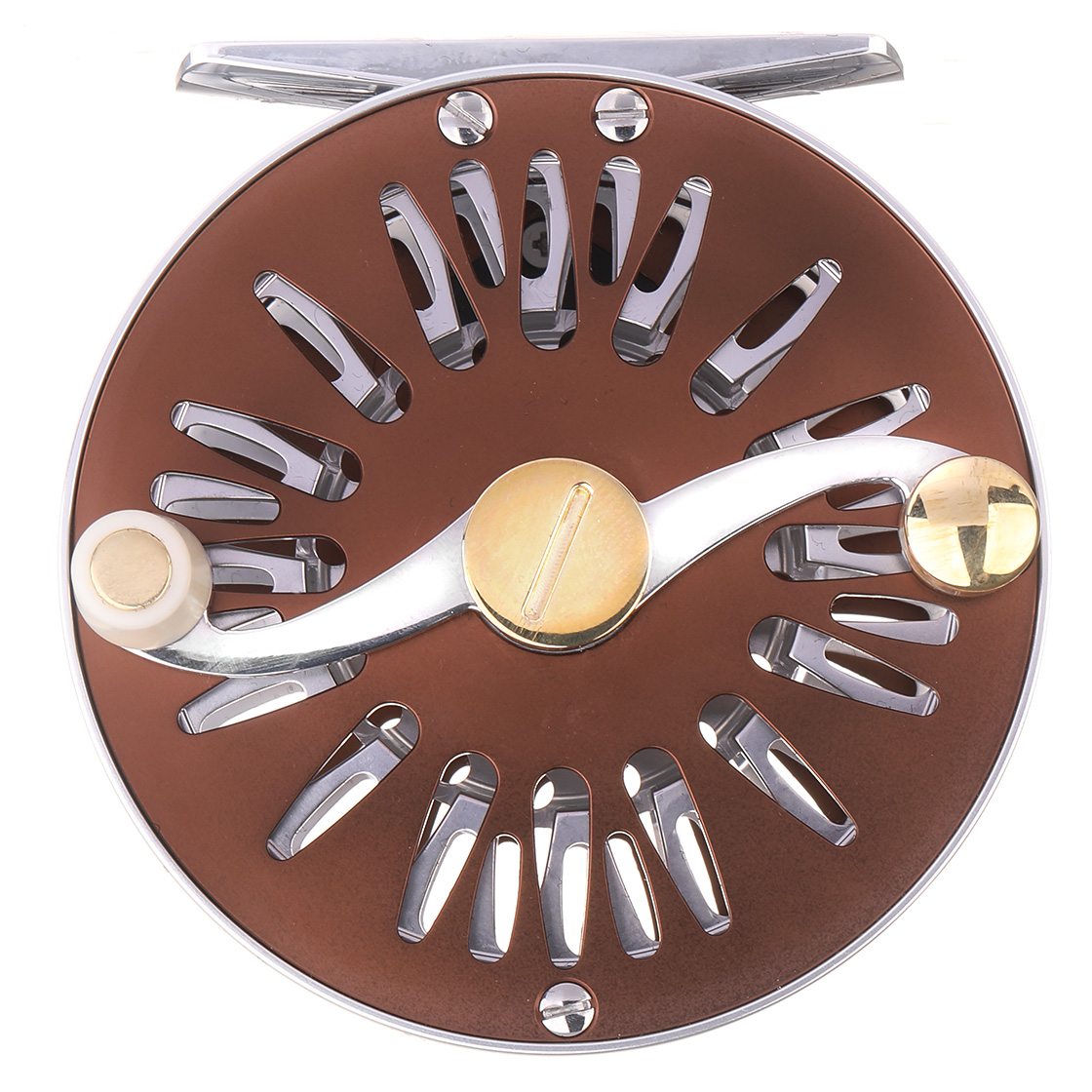Frödin Salar Daisy Reel moulinet de mouche burnt bronze
