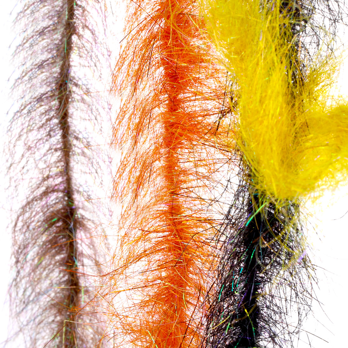 Wurm Streamer Brush poil court 35 cm