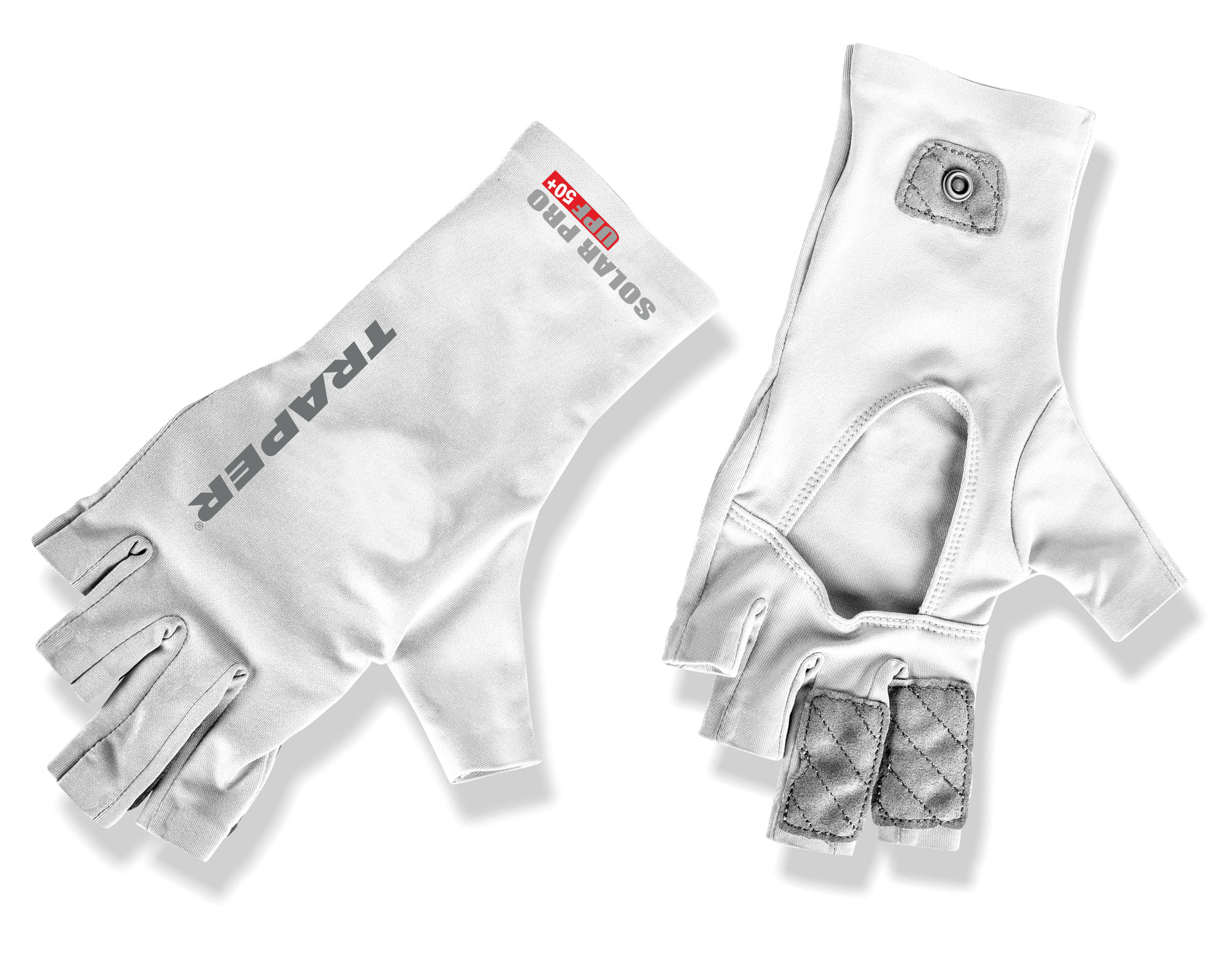 Traper Solar Pro Gloves UPF 50+ Gants white
