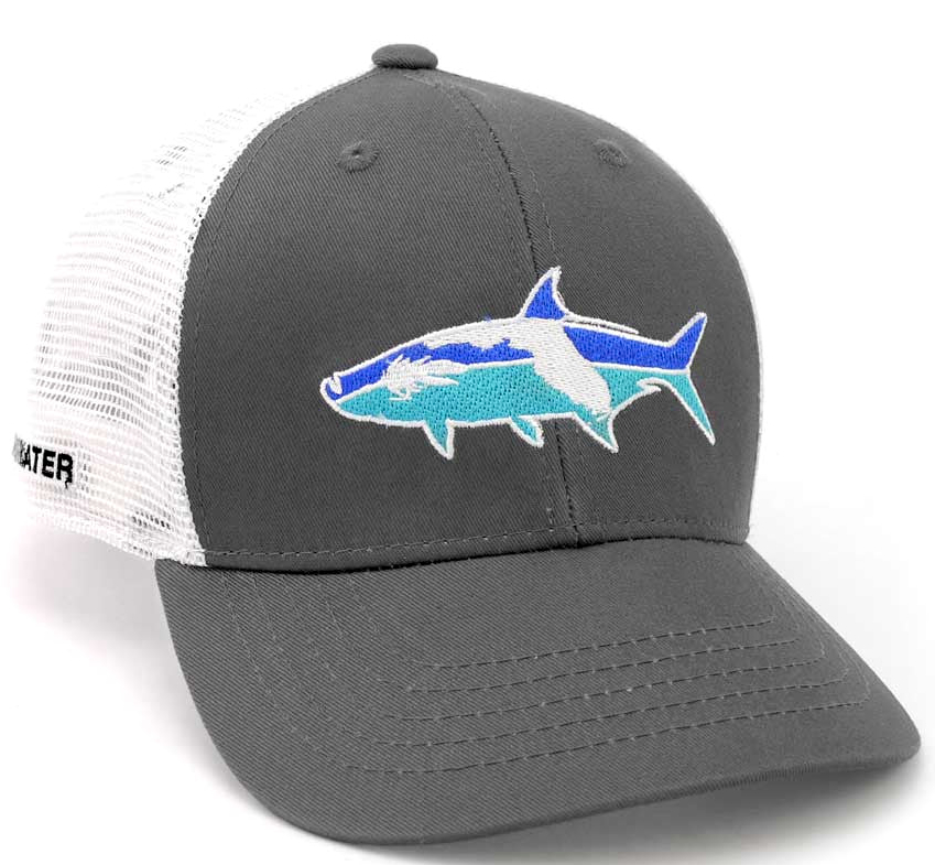 RepYourWater Florida Tarpon Hat gray/white Casquette