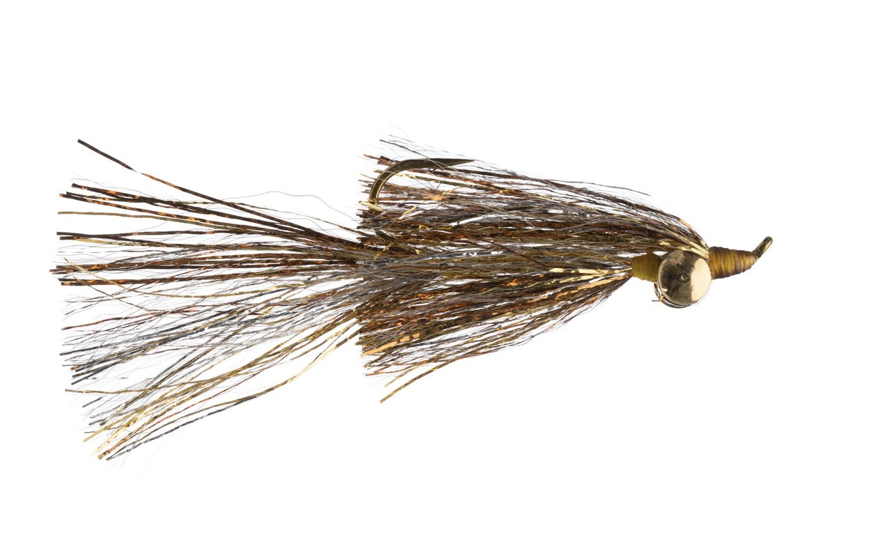 Umpqua Streamer Kreelex Minnow Coppar Or Argent Tinseli