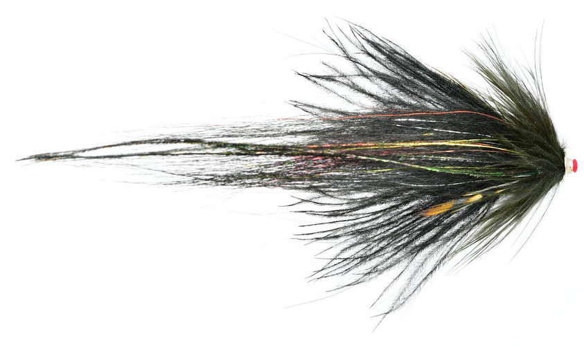 Frödin Flies Mouche tubulaire Butterfly Series - Black & Silver