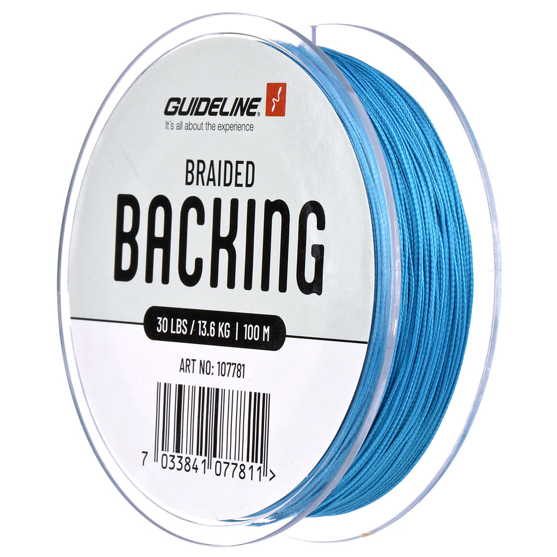 Guideline Braided Backing 30 lbs bleu