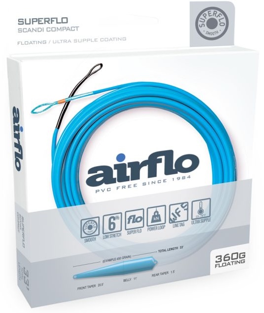 Airflo Scandi Compact - tête de tir à deux mains flottante