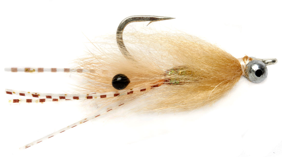 Fulling Mill mouche d'eau salée - Vlahos Bahamas Shrimp tan