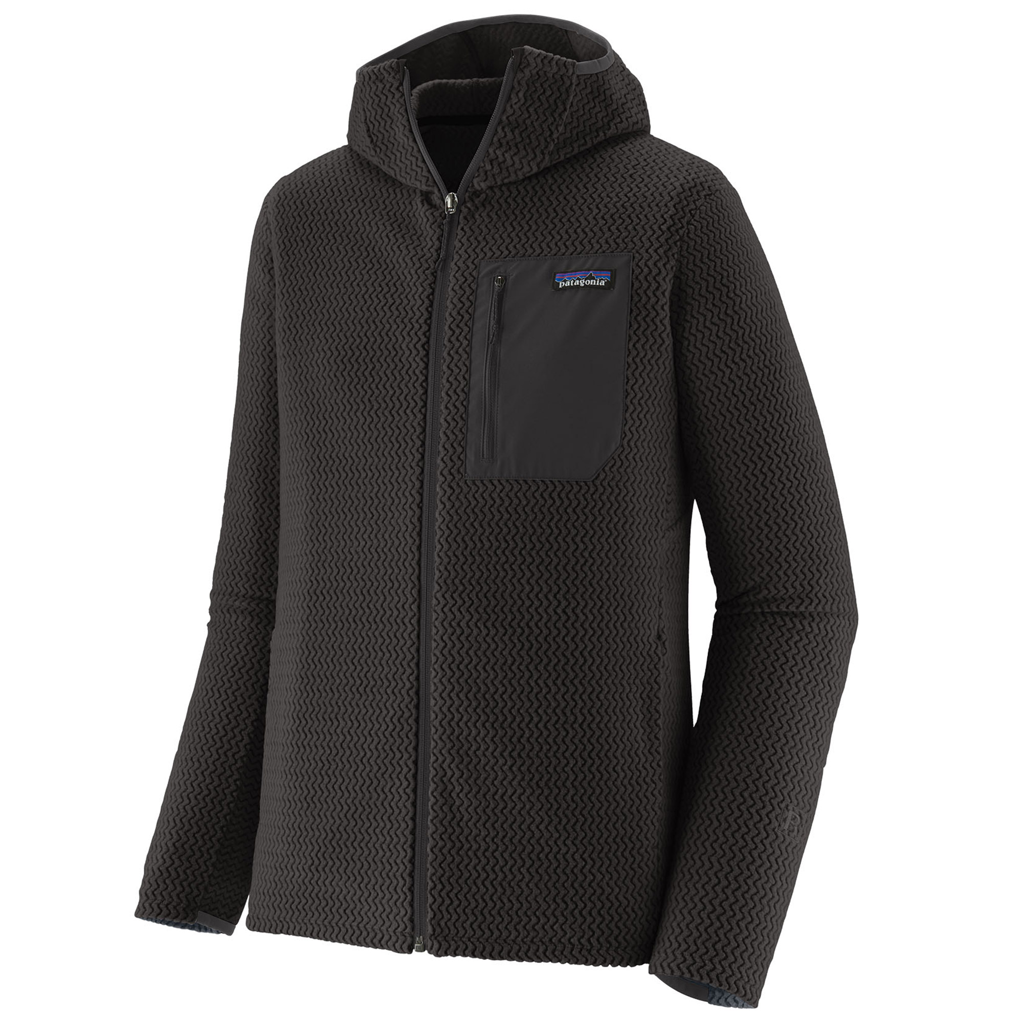 Patagonia R1 Air Full-Zip Hoody BLK - Noir