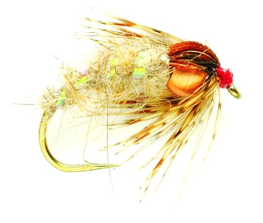 Nymphes Fulling Mill - CJ's Holy Grail Hares Ear naturel