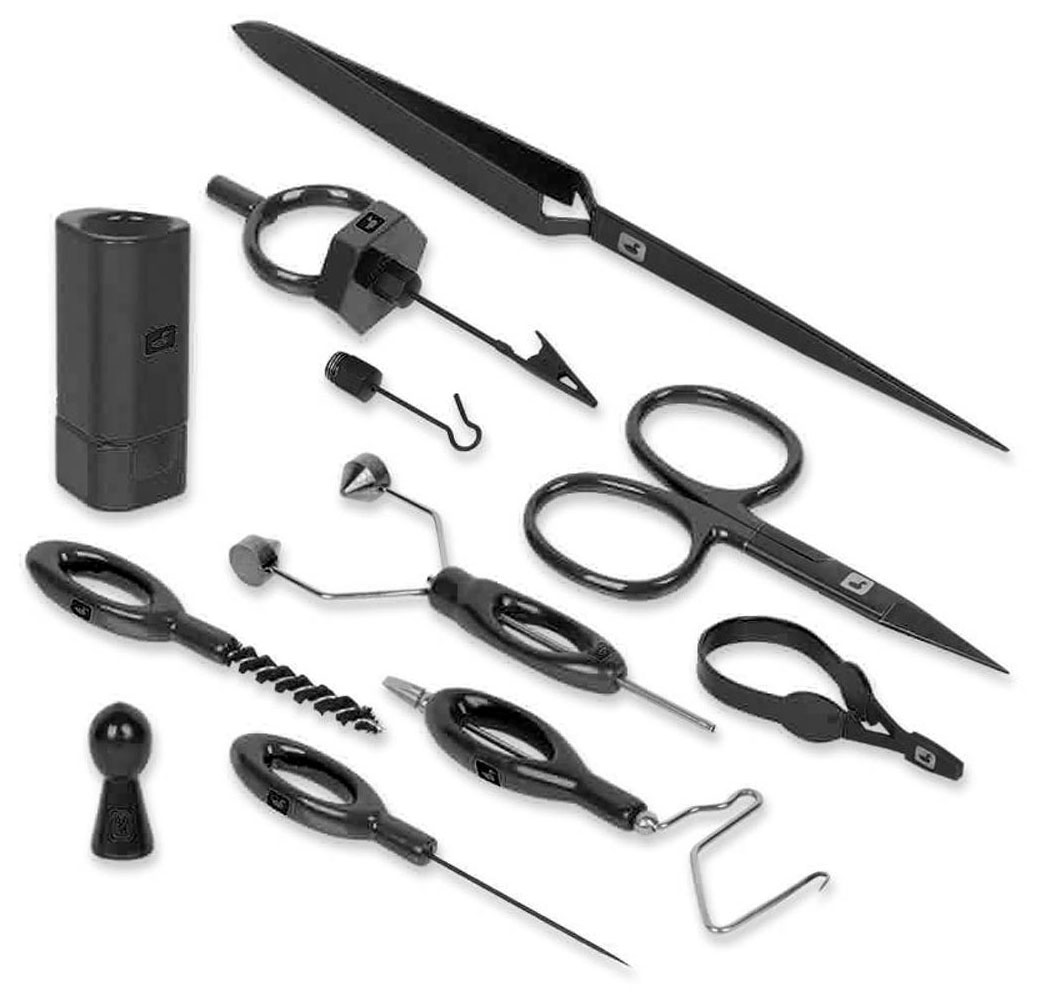 Loon Complete Fly Tying Tool Kit Outils de montage black