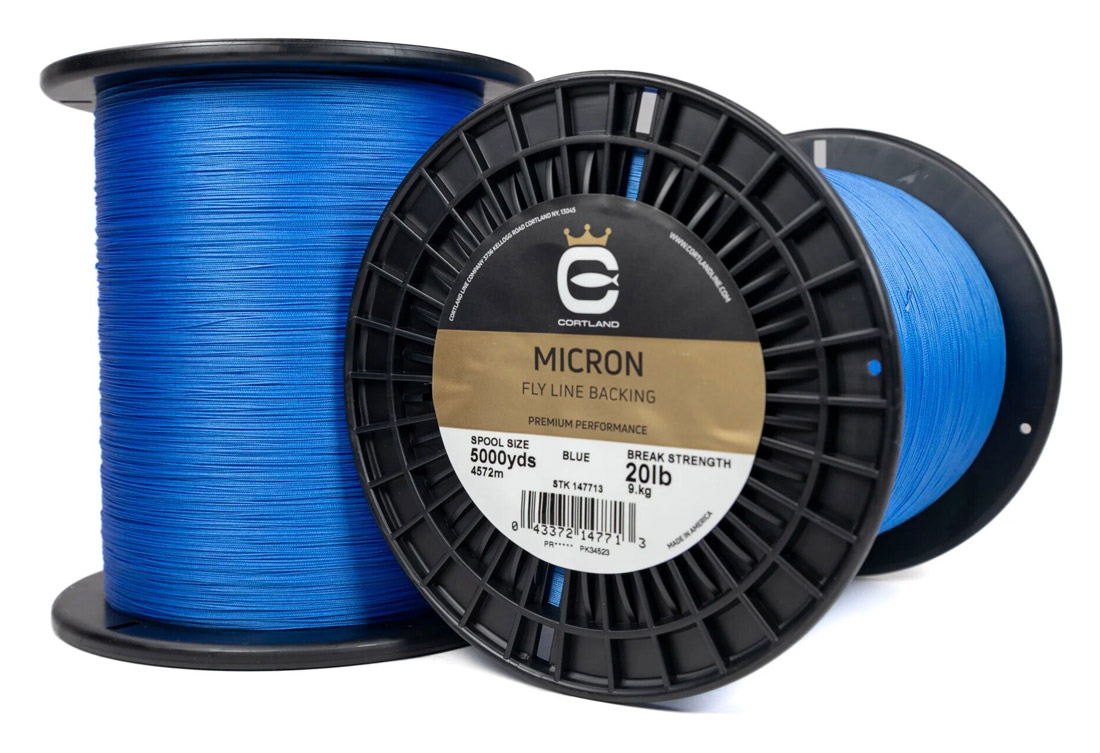 Cortland Micron Backing bleu