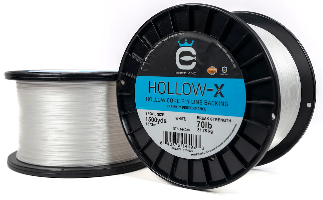 Cortland Hollow X Backing - Spliceable Hollow Core Blanc - 600 YDS