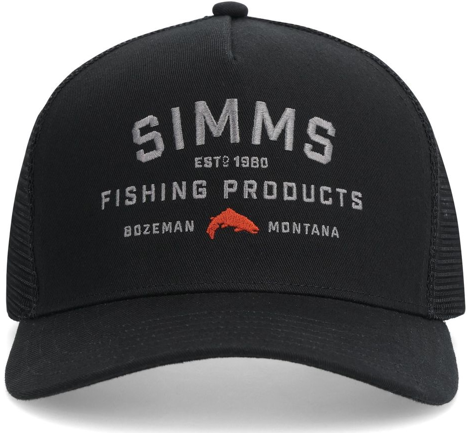 Simms Double Haul Trucker Cap casquette black
