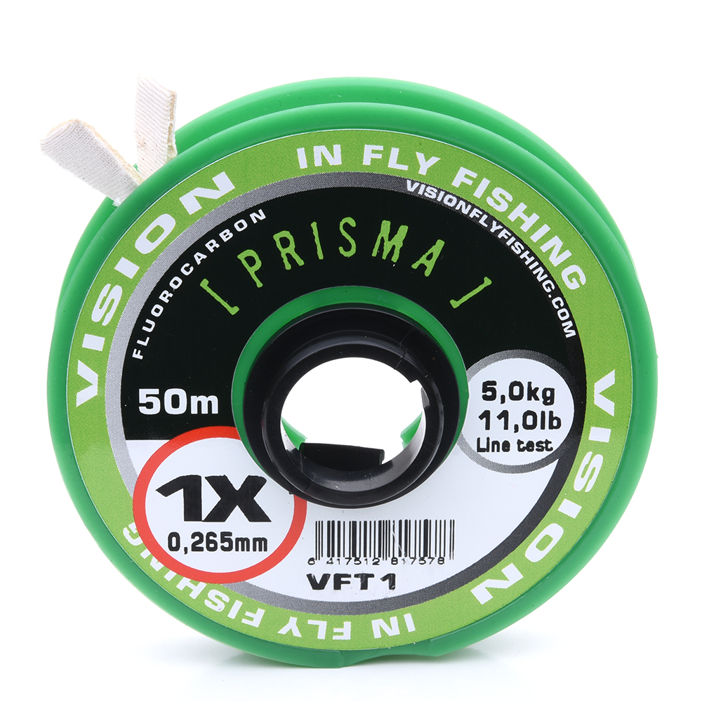 Vision Fluorocarbon Prisma Bobines de bas de ligne