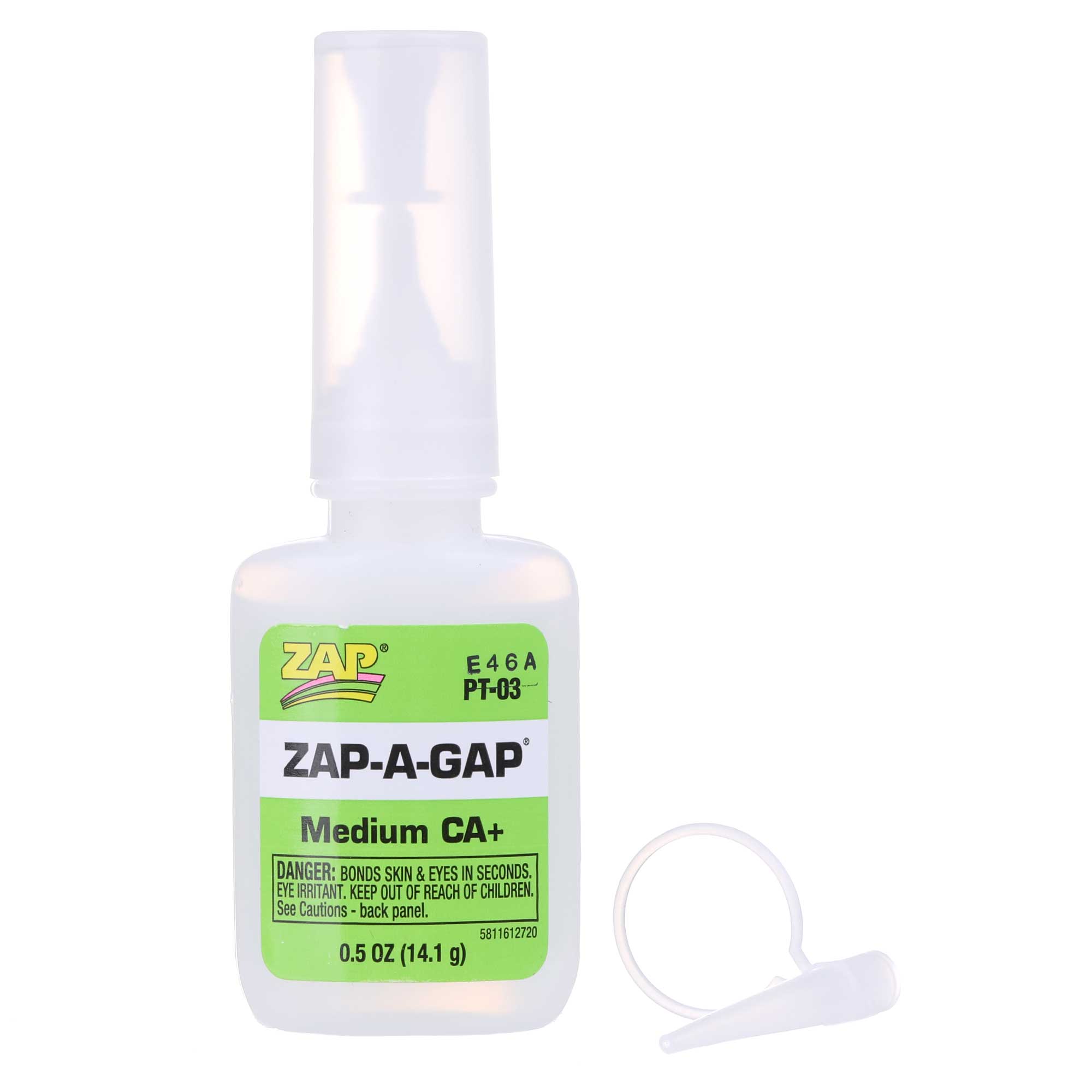 Colle cyanoacrylate Zap a Gap 14g bouteille de réserve / super-colle