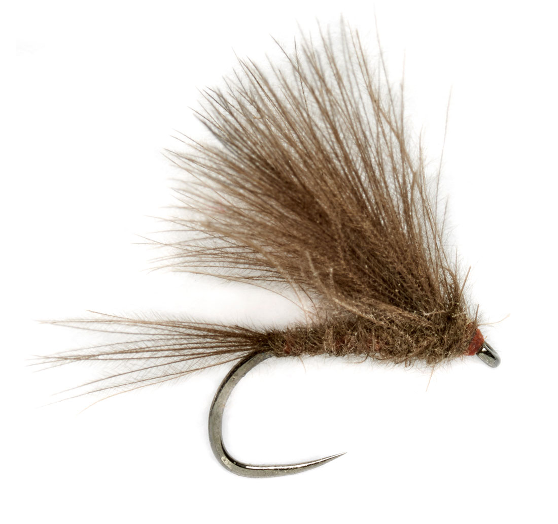 Mouche sèche Fulling Mill - Roza's CDC Olive Barbless