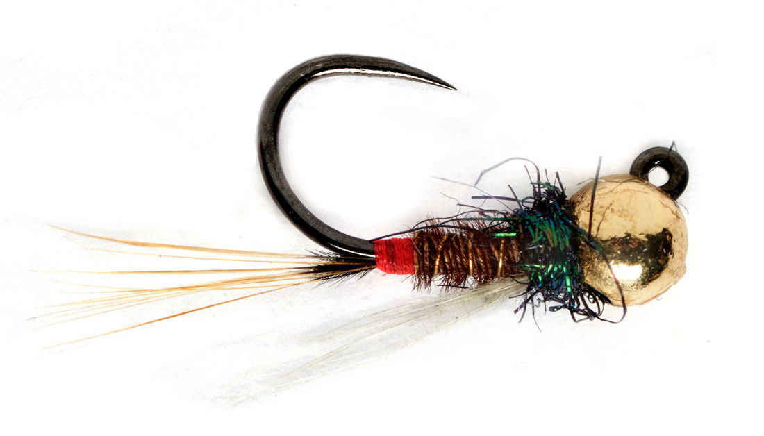 Nymphes Fulling Mill - Roza's White Wing PT Jig Barbless