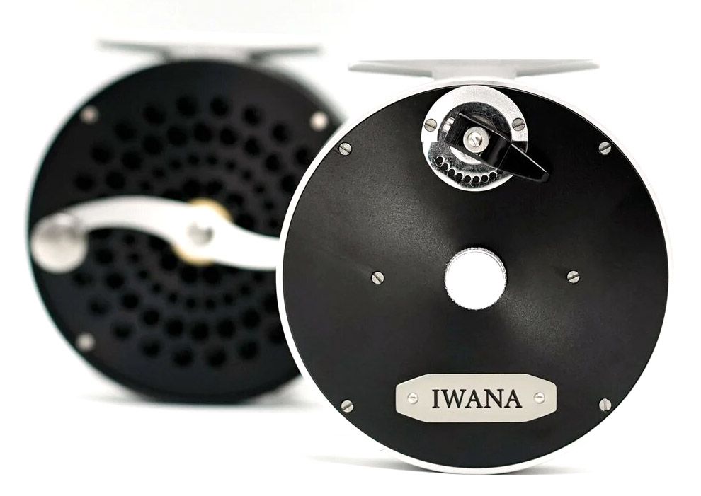 Iwana Salmon Series moulinets de mouche LHW black & silver