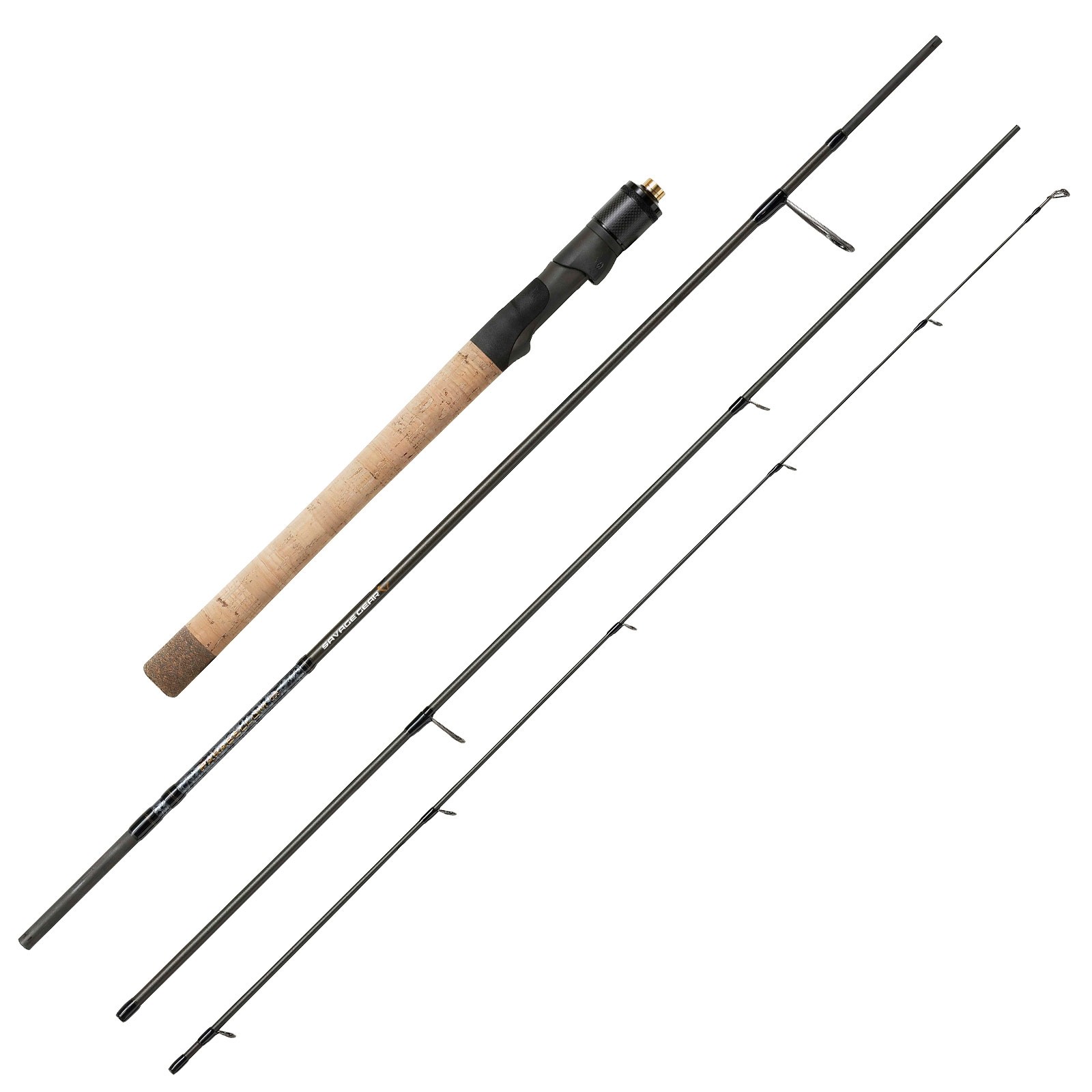 Savage Gear Parabellum CCS Seatrout Travel Canne à lancer 4 brins Canne de voyage