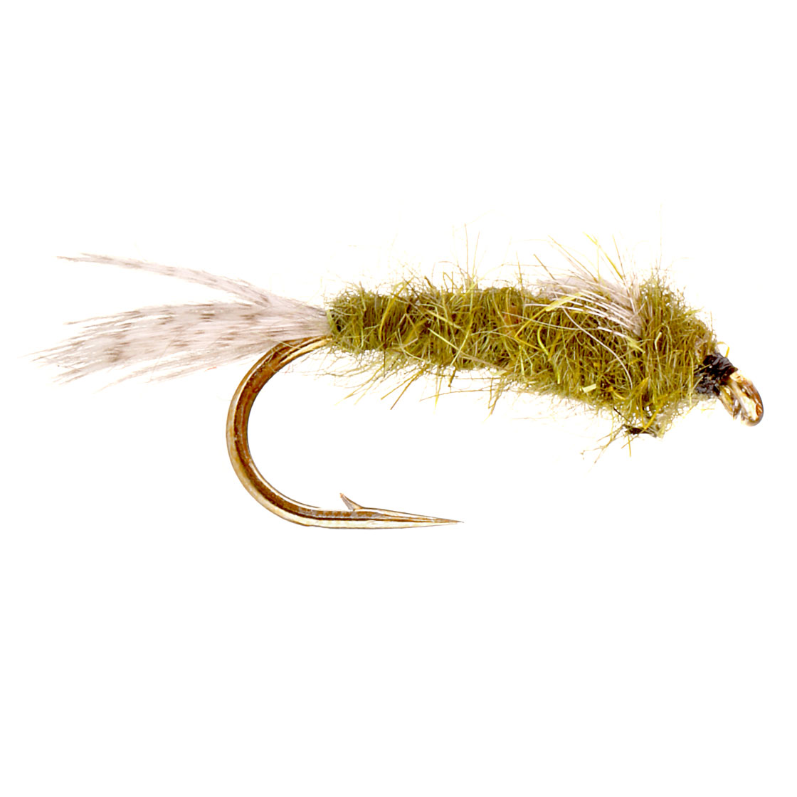 Kami Flies Nymphes - Mayfly Nymph olive green