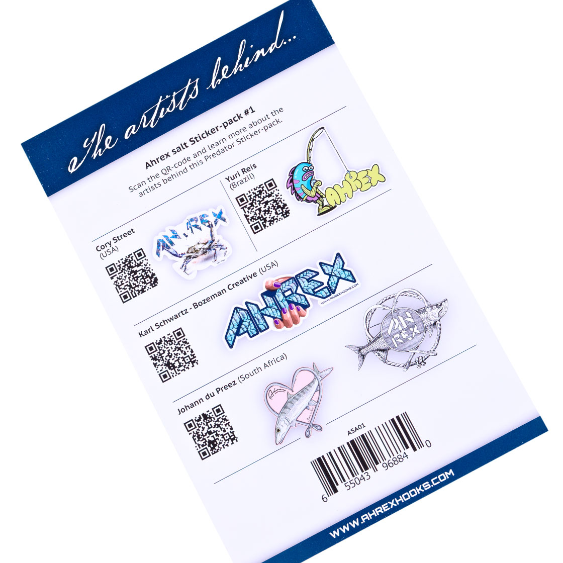 Ahrex Salt Sticker Pack #1