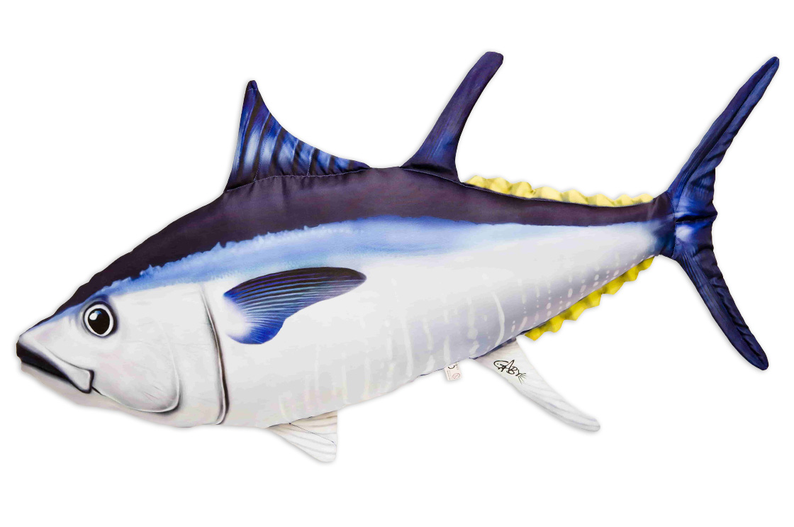 Oreiller de poisson doudou thon 100cm