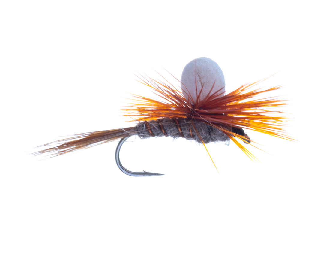 Kami Flies Mouche sèche - Small Mayfly grey