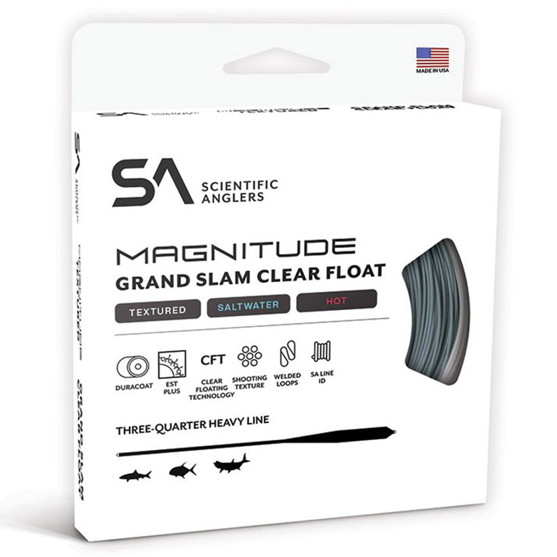 Scientific Anglers Magnitude Grand Slam Full Clear ligne à mouche