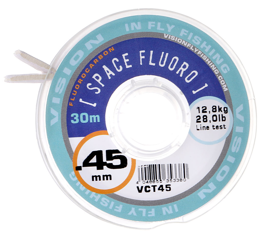 Vision Space Fluorocarbone Bobines de bas de ligne 30 m