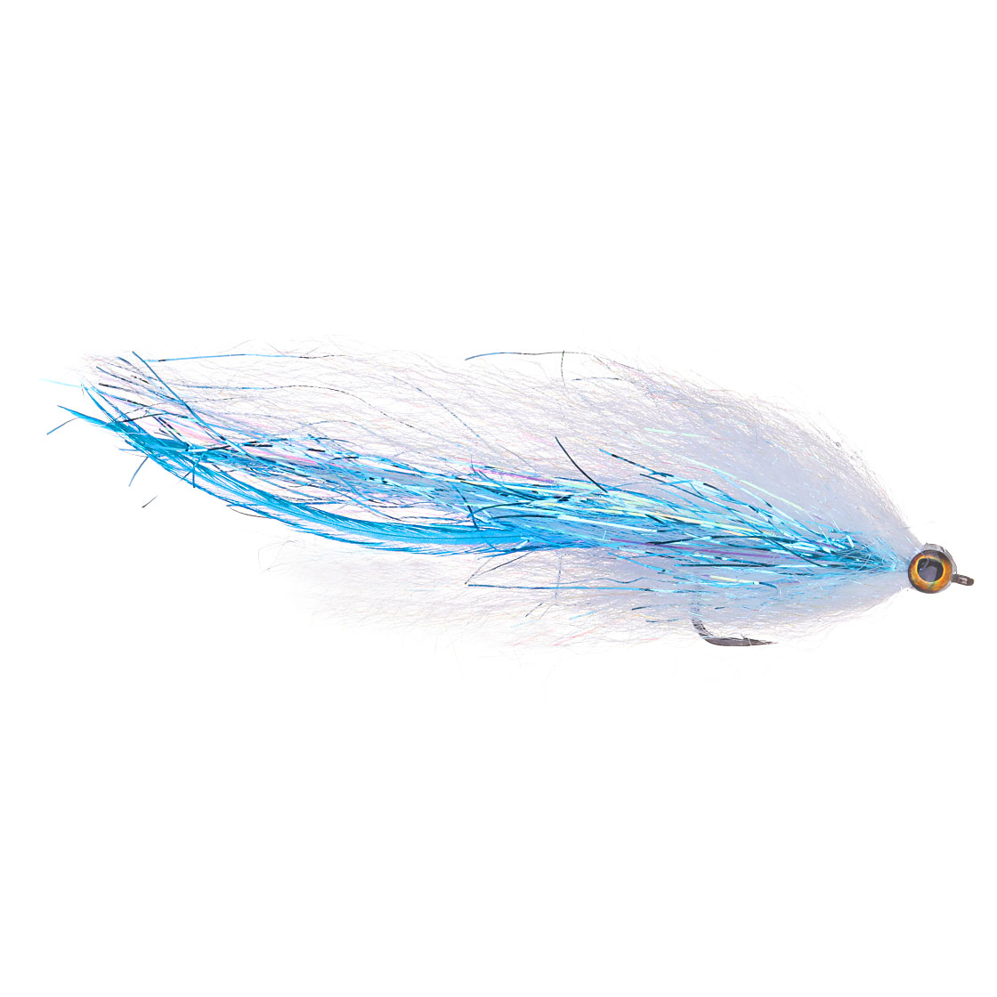 adh-fishing Streamer à brochet - Fibre Baitfish Blue