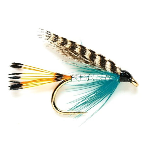 Fulling Mill mouche humide - Teal Blue & Silver