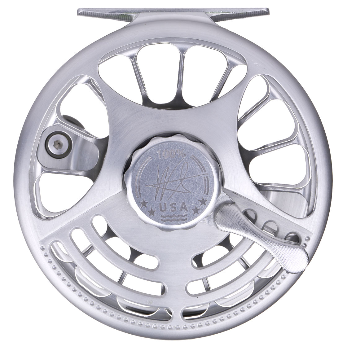 Seigler moulinets de mouche silver