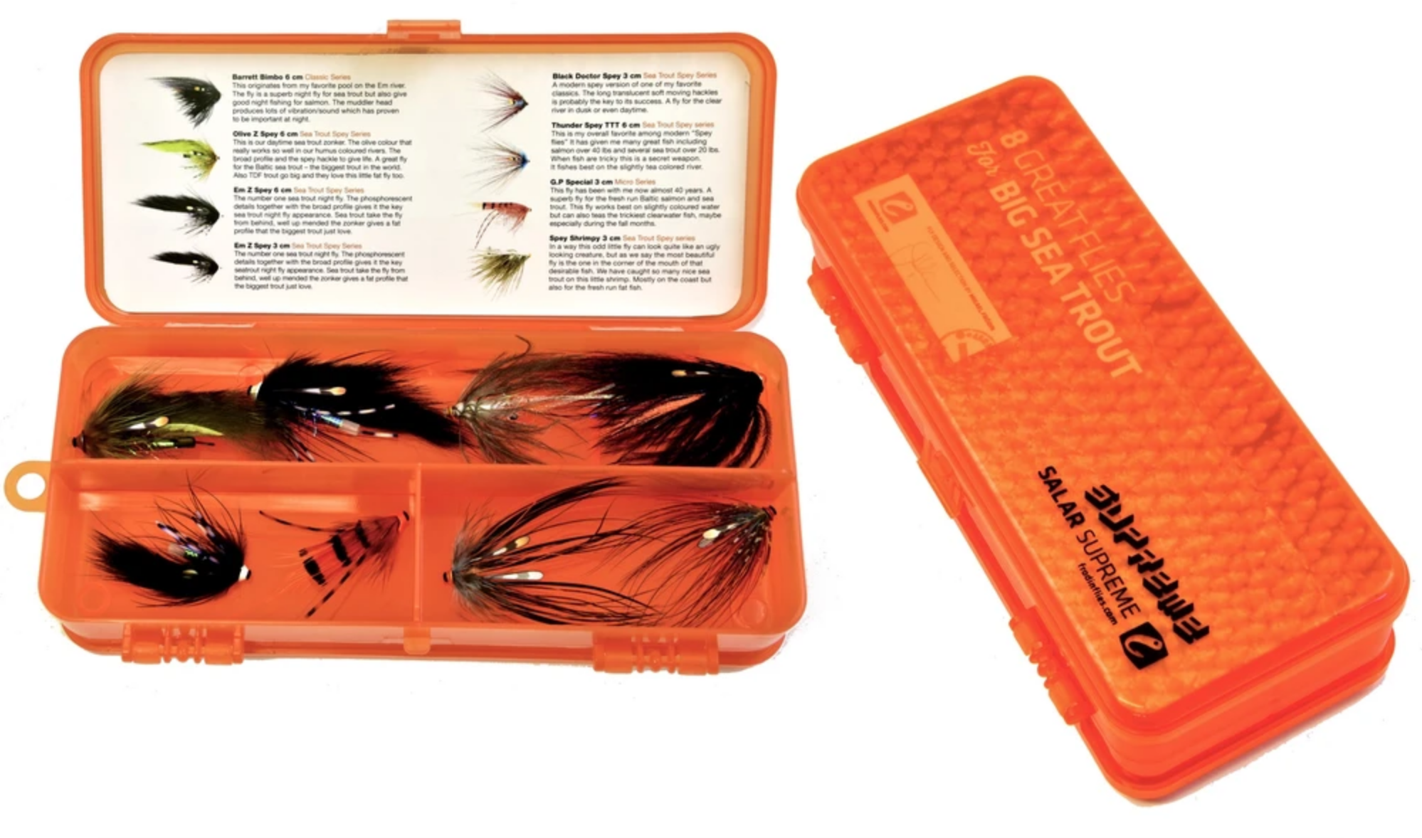 Frödin Fly Selection Big Sea Trout Set de mouches