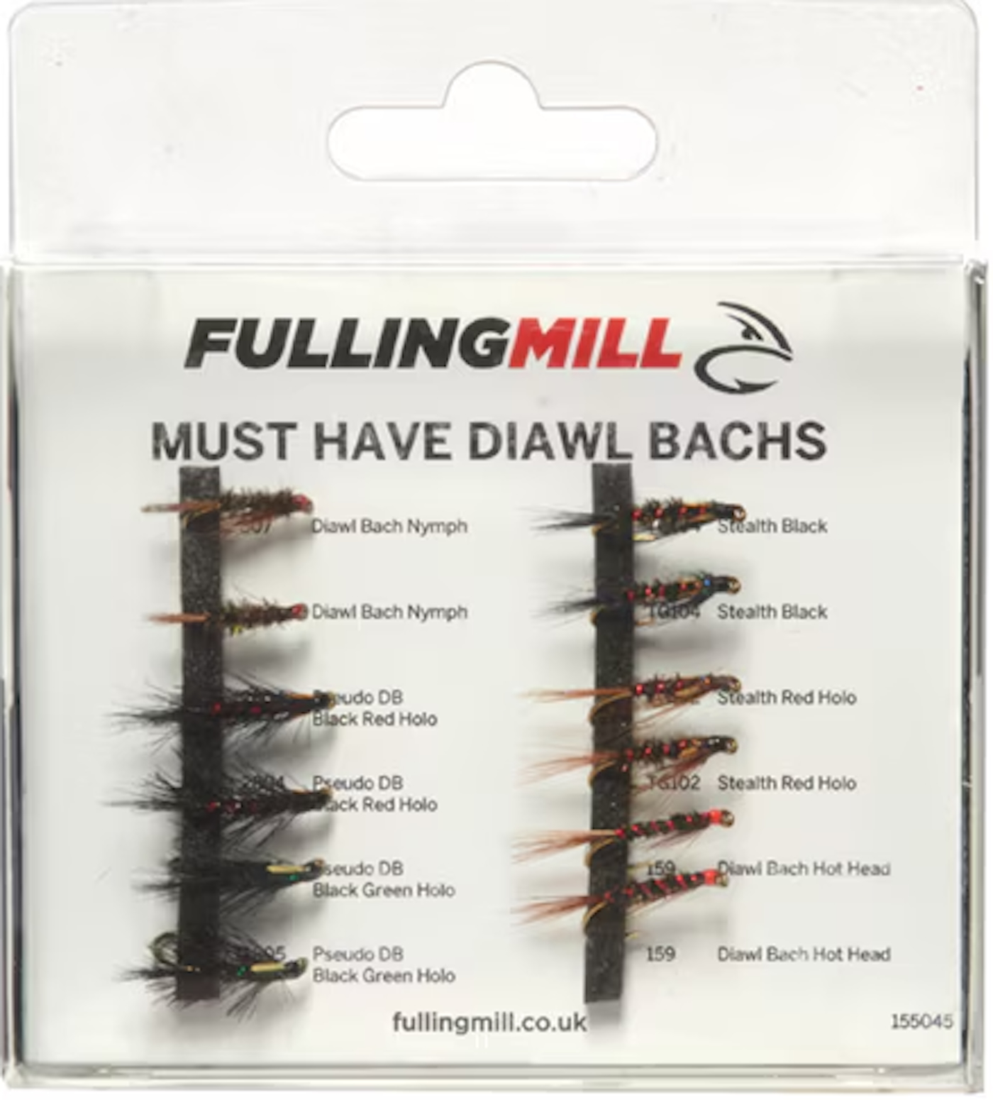 Fulling Mill Must Have Diawl Bachs Set de mouches