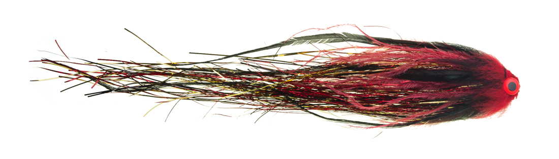 Bauer Pike Tube Mouche à tube pour brochet Sheep Head Black Death 1515