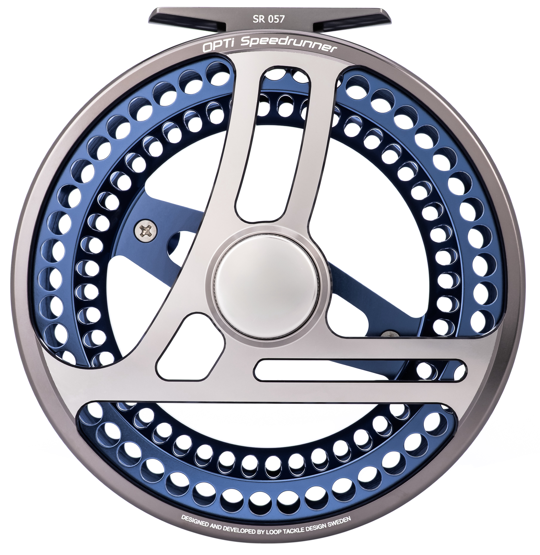 Loop Opti Speedrunner moulinets de mouche Arctic Blue