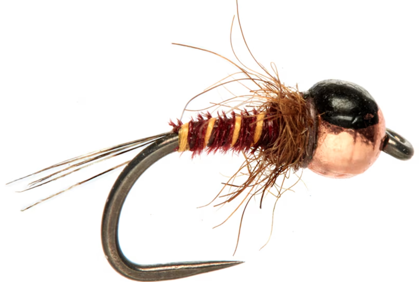 Fulling Mill Juglaret's MF Orange Nymphes Barbless