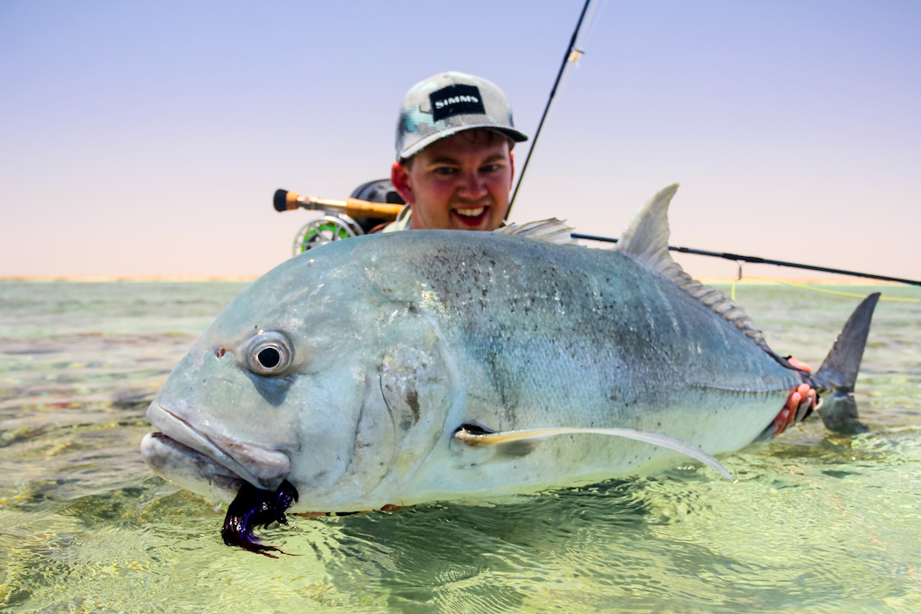 YT-Video-GT3 - Fit fürs Salzwasser! Tipps & Tricks fürs Fliegenfischen in den Tropen. GT (Giant Trevally)