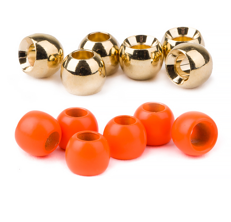 Perles en laiton pour les mouches tubulaires Bauer Bead Heads
