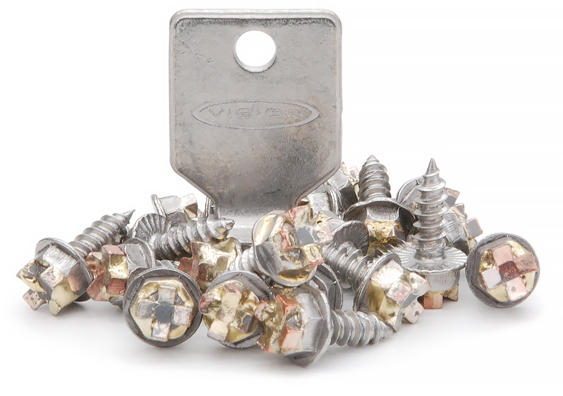 Vision Tungsten Studs Crampons pour chaussures de wading