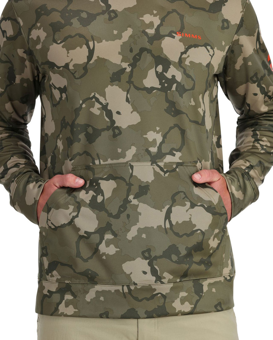 Simms_Challenger_Hoody_Kapuzenpullover_regiment_camo_nightfall_5 Beispielbild (andere Farbe)
