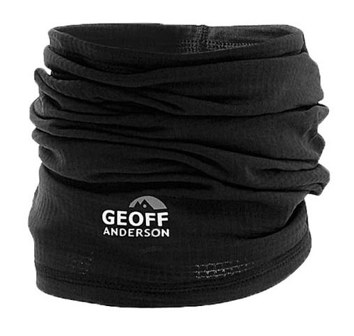 Geoff Anderson Merino Dri-release Tube écharpe et foulard black