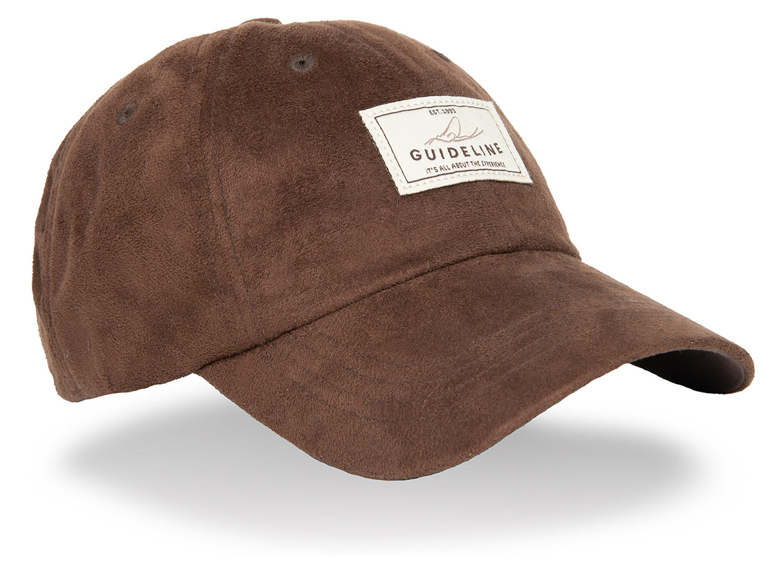 Guideline Mayfly Suede Cap casquette dark brown
