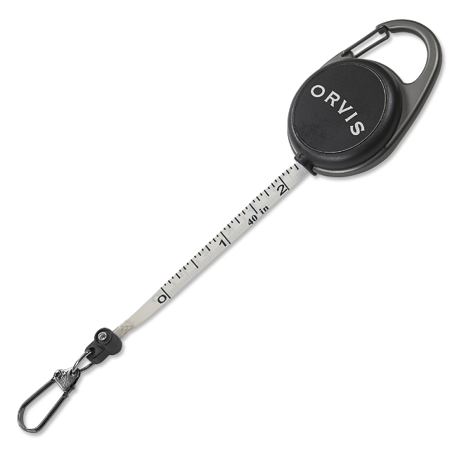 Orvis Carabiner Tape Measure Rouleau d'ornement avec mètre ruban