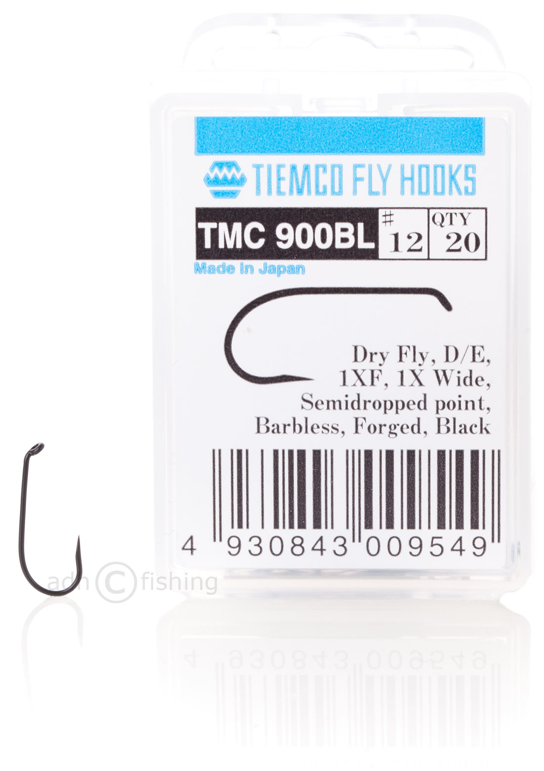 Tiemco TMC 900 BL hameçon à mouche barbless
