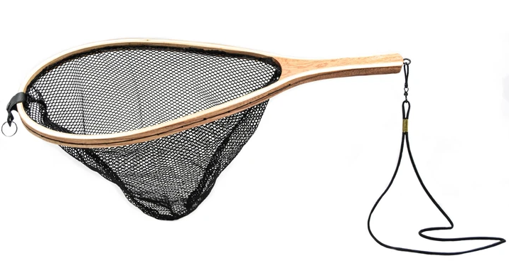 Cortland Wooden Black Mesh Trout Net épuisette