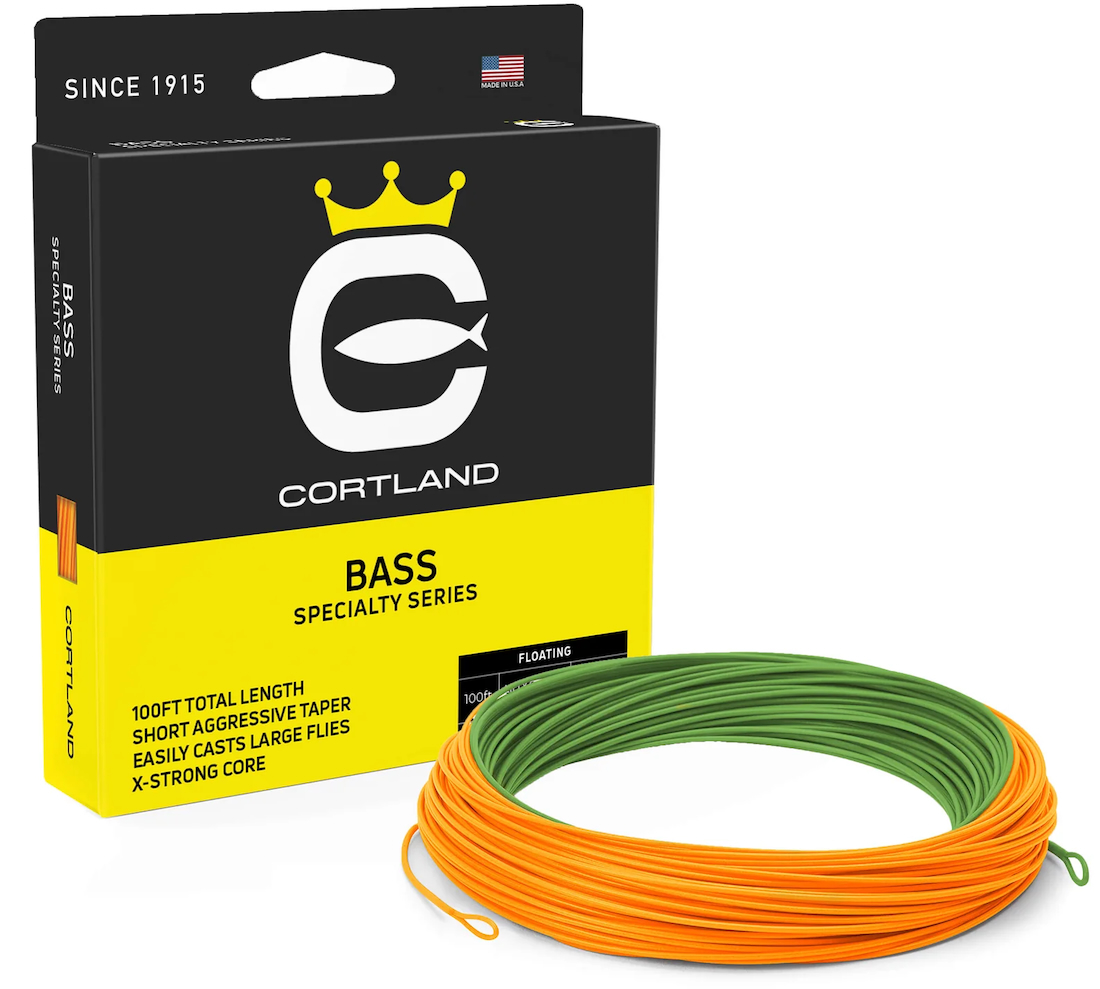 Cortland Bass & Pike ligne à mouche flottante