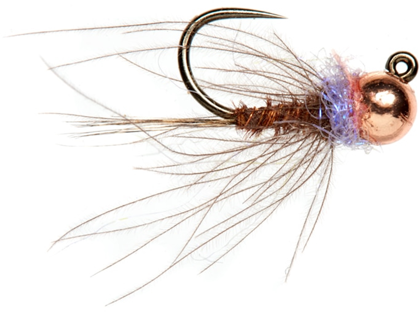 Fulling Mill Bassett's Violet Pheasent Tail Nymphes Barbless