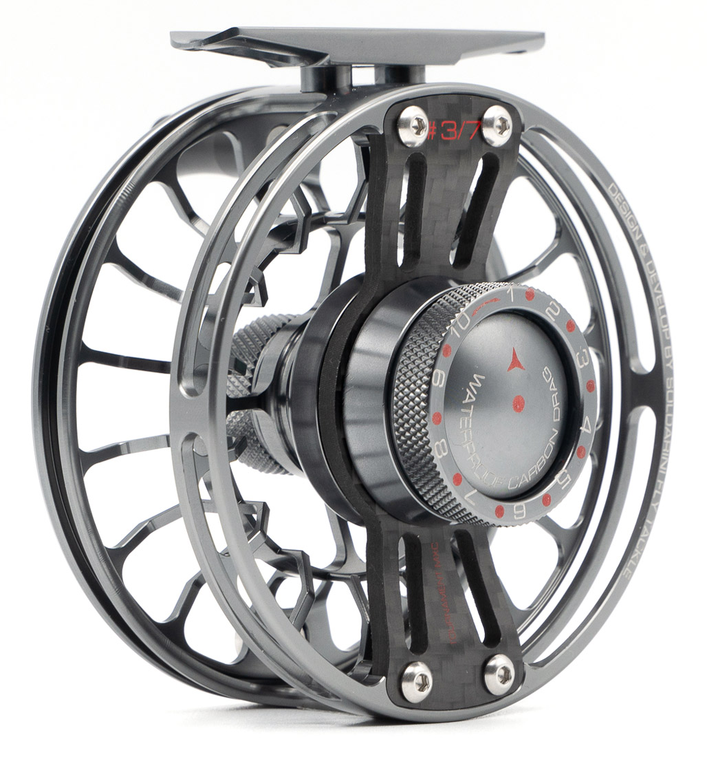 Soldarini Tournament MXC Carbon Euronymph moulinets de mouche gunsmoke