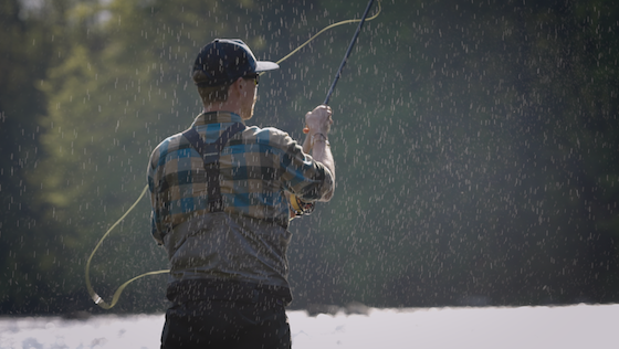 Vidéo « Spey Casting » Lancer à deux mains à Mörrum