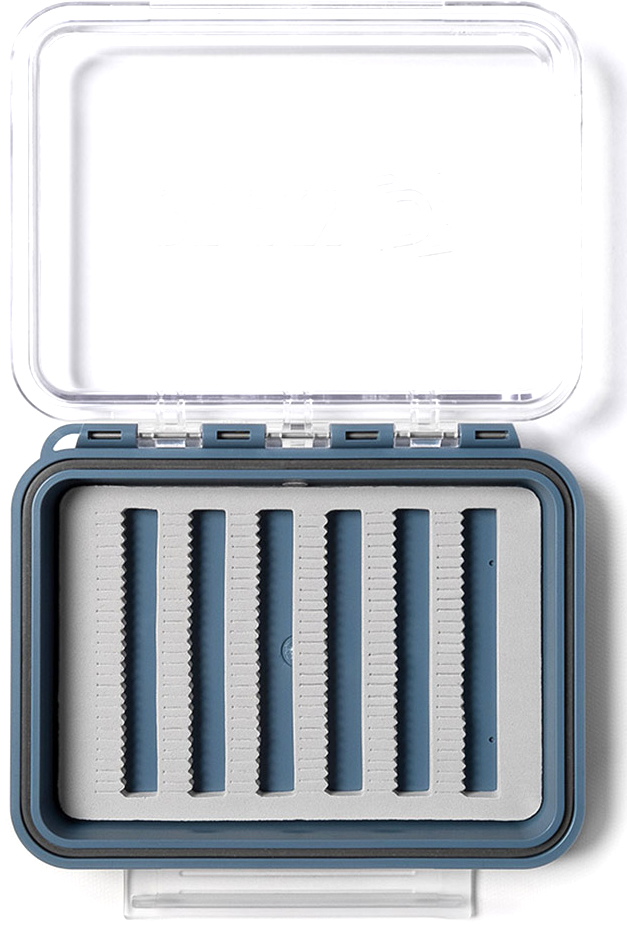 Plan D Pocket Fly Box - Lid transparent - Trout/Bonefish