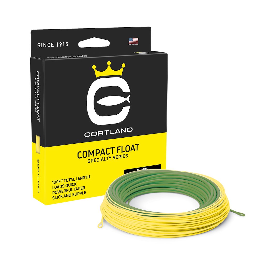 Cortland Compact Float Blitz ligne à mouche